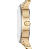 Buy Shop Michael Kors Kinley Gold Dial Gold Steel Strap Watch for Women - MK6209 USA Online