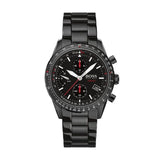 Buy Shop Hugo Boss Aero Black Dial Black Steel Strap Watch for Men - 1513771 USA Online