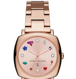 Buy Shop Marc Jacobs Mandy Rose Gold Dial Rose Gold Steel Strap Watch for Women - MJ3550 USA Online