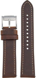 Buy Shop Fossil Pilot Chronograph White Dial Brown Leather Strap Watch for Men - FS5146 USA Online