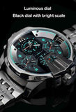 Buy Shop Diesel Uber Chief Black Dial Grey Stainless Steel Strap Watch For Men - DZ7372 USA Online
