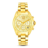 Buy Shop Michael Kors Bradshaw Gold Dial Gold Steel Strap Watch for Women - MK5798 USA Online