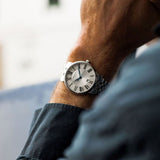 Buy Shop Tissot Carson Premium Silver Dial Silver Steel Strap Watch for Men - T122.417.11.033.00 USA Online