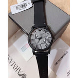 Buy Shop Emporio Armani Luigi Quartz White Dial Black Rubber Strap Watch For Men - AR11136 USA Online