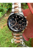 Buy Shop Hugo Boss Here Chronograph Black Dial Two Tone Steel Strap Watch for Men - 1513757 USA Online
