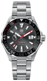 Buy Shop Tag Heuer Aquaracer Calibre 5 Premiere League Edition Black Dial Silver Stainless Steel Watch for Men - WAY201D.BA0927 USA Online