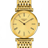 Buy Shop Longines La Grande Classique de Longines Gold Dial Gold Mesh Bracelet Watch for Women - L4.209.2.31.8 USA Online