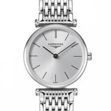 Buy Shop Longines La Grande Classique De Longines Silver Dial Silver Mesh Bracelet Watch for Women - L4.209.4.72.6 USA Online