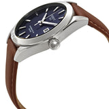 Buy Shop Tissot Gentleman Powermatic 80 Silicium Blue Dial Brown Leather Strap Watch For Men - T127.407.16.041.00 USA Online