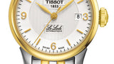 Buy Shop Tissot Le Locle Automatic Small Lady White Dial Two Tone Steel Strap Watch For Women - T41.2.183.34 USA Online