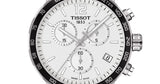 Buy Shop Tissot Quickster Chronograph NBA LA Lakers White Dial Yellow NATO Strap Watch for Men - T095.417.17.037.05 USA Online