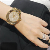 Buy Shop Michael Kors Kinley Gold Dial Gold Steel Strap Watch for Women - MK6209 USA Online