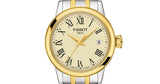 Buy Shop Tissot Classic Dream Lady Gold Dial Two Tone Steel Strap Watch For Women - T129.210.22.263.00 USA Online