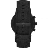 Buy Shop Emporio Armani Renato Chronograph Black Dial Black Nylon Strap Watch For Men - AR11457 USA Online
