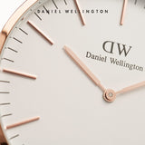 Buy Shop Daniel Wellington Classic South Hampton White Dial Two Tone Nylon Strap Watch For Women - DW00100034 USA Online