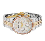 Buy Shop Michael Kors Ritz White Dial Two Tone Steel Strap Watch for Women - MK5650 USA Online