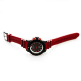 Buy Shop Emporio Armani Sportivo Quartz Black Dial Red Rubber Strap Watch For Men - AR6101 USA Online