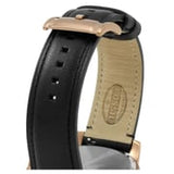 Buy Shop Fossil Grant Chronograph Grey Dial Black Leather Strap Watch for Men - FS5085 USA Online