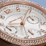 Buy Shop Michael Kors Sofie Chronograph Quartz White Dial Two Tone Steel Strap Watch For Women - MK6558 USA Online