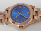 Buy Shop Marc Jacobs Henry Dinky Blue Dial Rose Gold Steel Strap Watch for Women - MBM3204 USA Online
