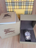 Buy Shop Burberry The City Silver Dial Silver Steel Strap Watch for Women - BU9035 USA Online