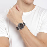Buy Shop Fossil The Minimalist 3H Black Dial Brown Leather Strap Watch for Men - FS5464 USA Online
