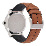 Buy Shop Burberry The City Black Dial Brown Leather Strap Watch for Men - BU9905 USA Online