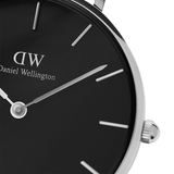 Buy Shop Daniel Wellington Classic Petite St Mawes Black Dial Brown Leather Strap Watch For Women - DW00100237 USA Online