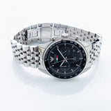 Buy Shop Emporio Armani Sportivo Chronograph Black Dial Silver Steel Strap Watch For Men - AR5984 USA Online