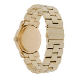 Buy Shop Marc Jacobs Amy Blue Dial Gold Steel Strap Watch for Women - MBM3220 USA Online