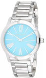 Buy Shop Michael Kors Hartman Quartz Blue Dial Silver Steel Strap Watch For Women - MK3519 USA Online