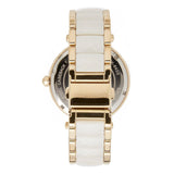 Buy Shop Michael Kors Parker Mother of Pearl Dial Two Tone Steel Strap Watch for Women - MK6400 USA Online