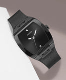 Buy Shop Guess Phoenix Black Dial Black Rubber Strap Watch for Men - GW0386G1 USA Online