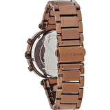 Buy Shop Michael Kors Parker Chronograph Brown Dial Brown Steel Strap Watch For Women - MK5578 USA Online