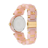 Buy Shop Michael Kors Delray Rose Gold Dial Pink Steel Strap Watch for Women - MK4316 USA Online