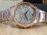 Buy Shop Emporio Armani Renato Gray Dial Gray Steel Strap Watch For Men - AR11077 USA Online
