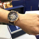 Buy Shop Maserati Epoca Automatic Skeleton Mechanical Black Watch For Men - R8821118001 USA Online
