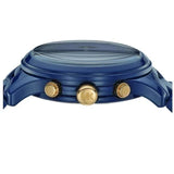 Buy Shop Michael Kors Runway Analog Blue Dial Blue Steel Strap Watch for Women - MK7332 USA Online