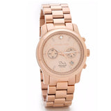 Buy Shop Michael Kors Paris Limited Edition Rose Gold Dial Steel Strap Watch for Women - MK5716 USA Online