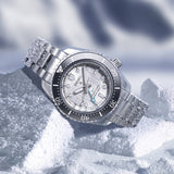 Buy Shop Seiko Prospex Sea Arctic Ocean GMT Limited Edition Silver Dial Silver Steel Strap Watch For Men - SPB439J1 USA Online