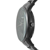 Buy Shop Emporio Armani Renato Automatic Blue Dial Grey Steel Strap Watch For Men - AR60056 USA Online