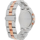 Buy Shop Marc Jacobs Henry Chronograph Silver Dial Two Tone Steel Strap Watch for Women - MBM3106 USA Online