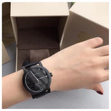 Buy Shop Burberry The City Black Dial Black Leather Strap Watch for Men - BU9906 USA Online