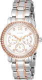 Buy Shop Guess Enchanting Diamonds Silver Dial Two Tone Steel Strap Watch for Women - W0305L3 USA Online