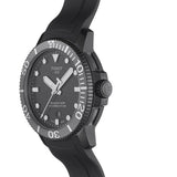 Buy Shop Tissot Seastar 1000 Powermatic 80 Black Dial Black Rubber Strap Watch For Men - T120.407.37.051.00 USA Online