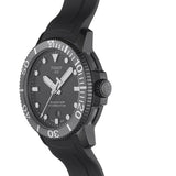 Tissot Seastar 1000 Powermatic 80 Black Dial Black Rubber Strap Watch For Men - T120.407.37.051.00