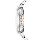 Buy Shop Michael Kors Sophie Chronograph Silver Dial Two Tone Steel Strap Watch For Women - MK3880 USA Online