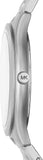Buy Shop Michael Kors Slim Runway Silver Dial Silver Steel Strap Watch For Women - MK4502 USA Online