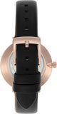 Buy Shop Michael Kors Pyper Three Hand White Dial Black Leather Strap Watch For Women - MK2835 USA Online