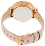 Buy Shop Fossil Jacqueline White Dial Pink Leather Strap Watch for Women - ES4303 USA Online